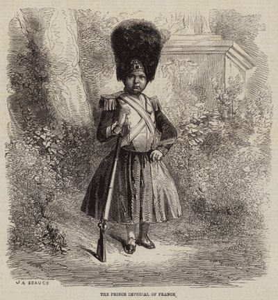 El Príncipe Imperial de Francia de Jean Adolphe Beauce